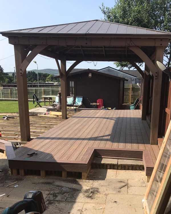 composite decking and porch